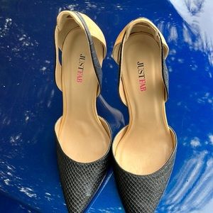 Trendy Heels (Just Fab) Brand New (no box)